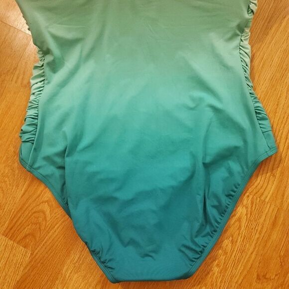 Bleu Rod Beattie Sea Dive Ruched One Piece 18W - Picture 8 of 13